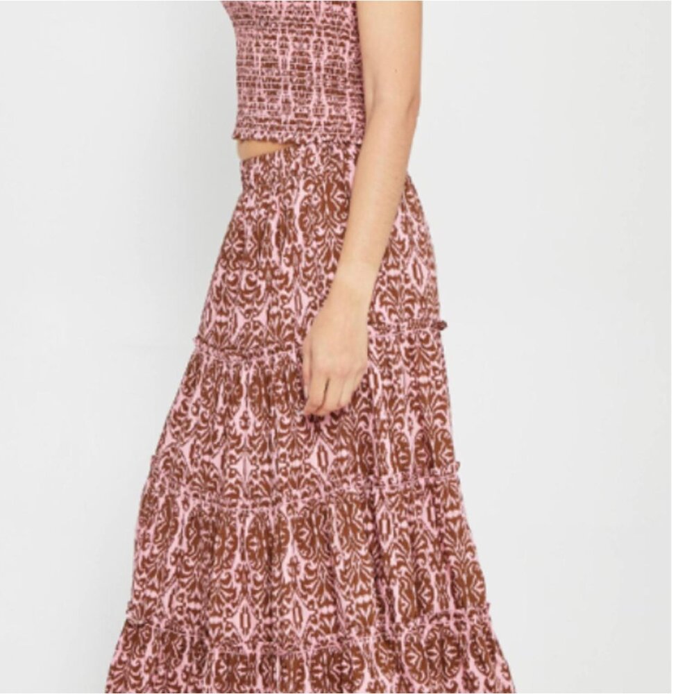 O.P.T. Calypso Skirt Maxi Skirt 100% Cotton